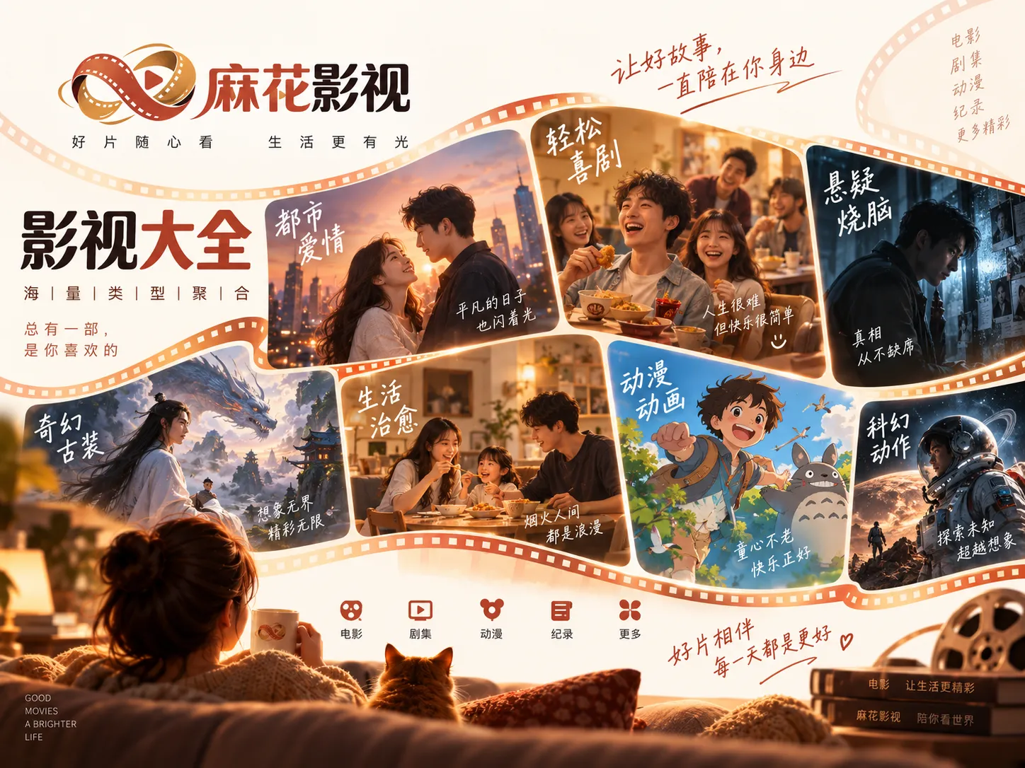 综艺节目浏览视觉图
